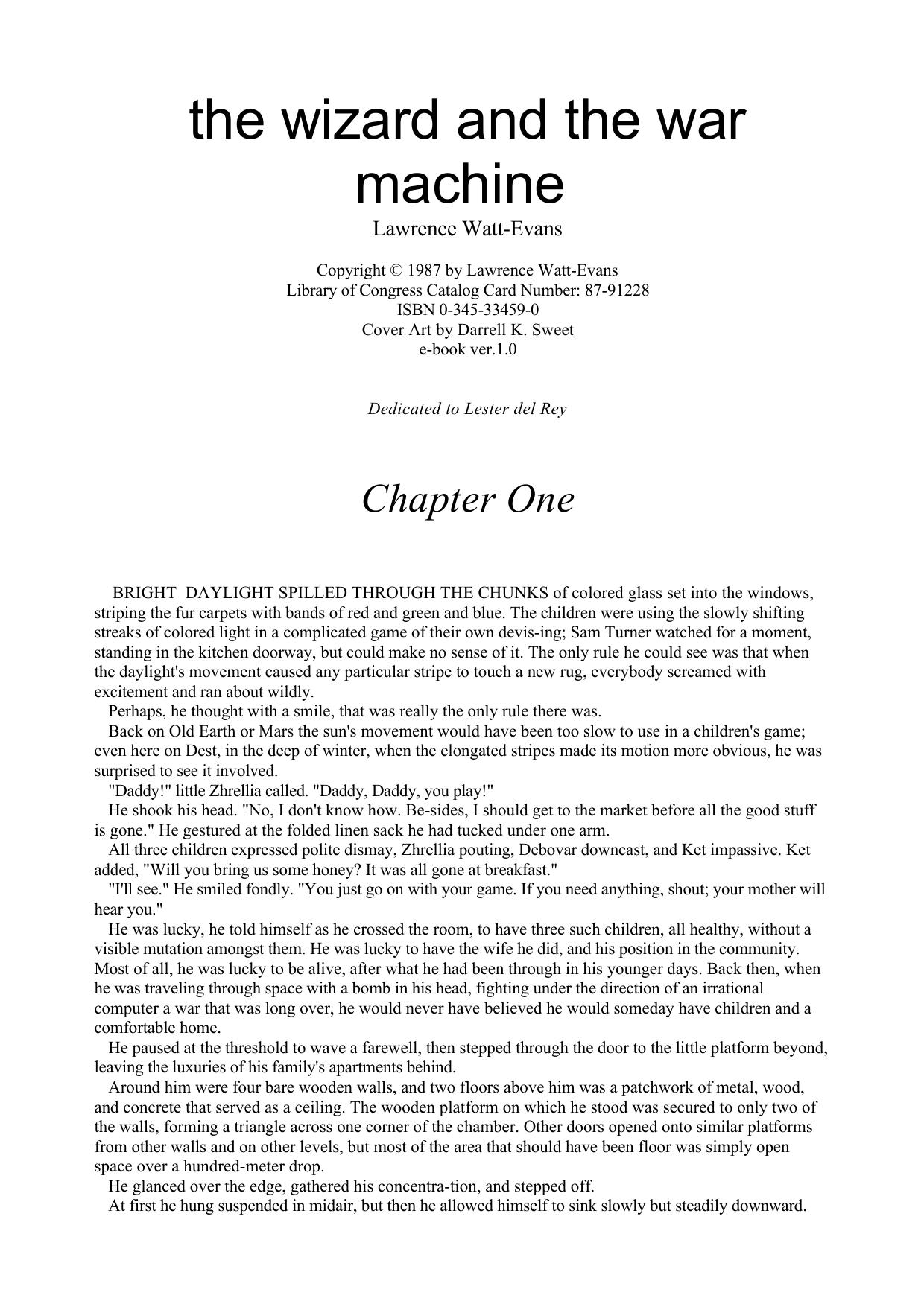 Lawrence Watt-Evans - War Surplus 02