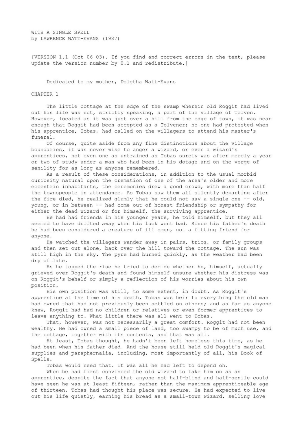 Lawrence Watt-Evans - Ethshar 2