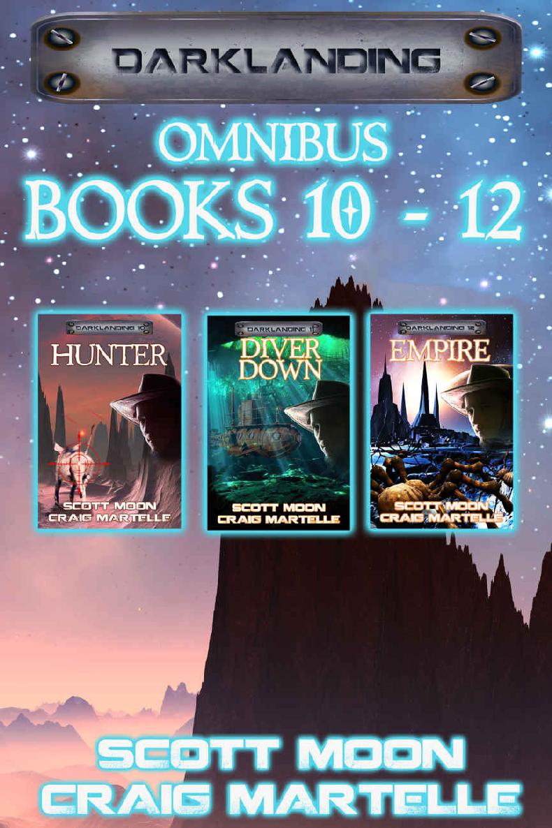 Darklanding Omnibus Books 10-12: Hunter, Diver Down, Empire (Darklanding Omnis Book 4)