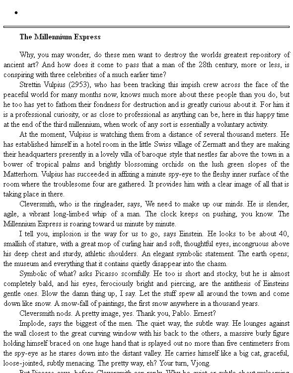 The Millennium Express