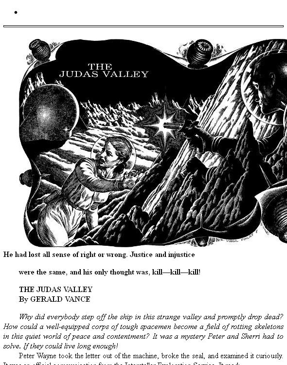 The Judas Valley