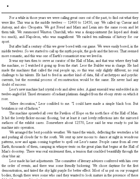 After the Myths Went Home